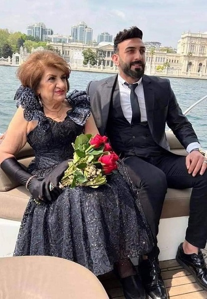 شاب عراقي يتزوج بريطانية تبلغ من العمر 85 عاماً - صور