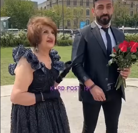 شاب عراقي يتزوج بريطانية تبلغ من العمر 85 عاماً - صور