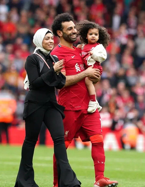 تغير شكل زوجة محمد صلاح يفاجئ الجمهور - صور