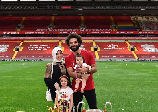 تغير شكل زوجة محمد صلاح يفاجئ الجمهور - صور