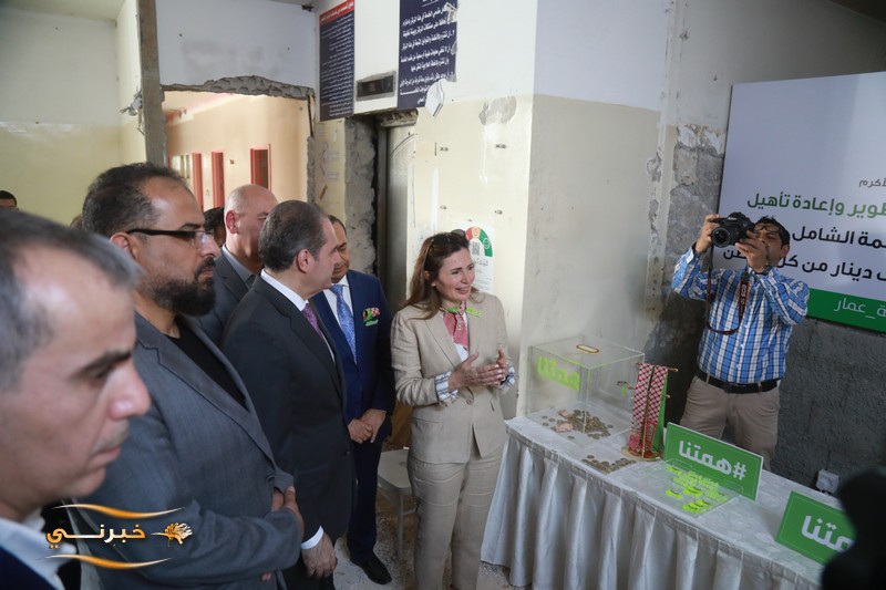 مشروع لتطوير مركز صحي الأميرة بسمة الشامل 