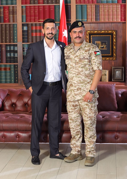 حمزه الرقاد.. مبارك ترفيعك لرتبة ملازم ثاني وتخرجك من جامعة مؤتة - الجناح العسكري 