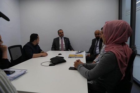 كلية لومينوس الجامعية التقنية تستقبل الملحق الثقافي العراقي