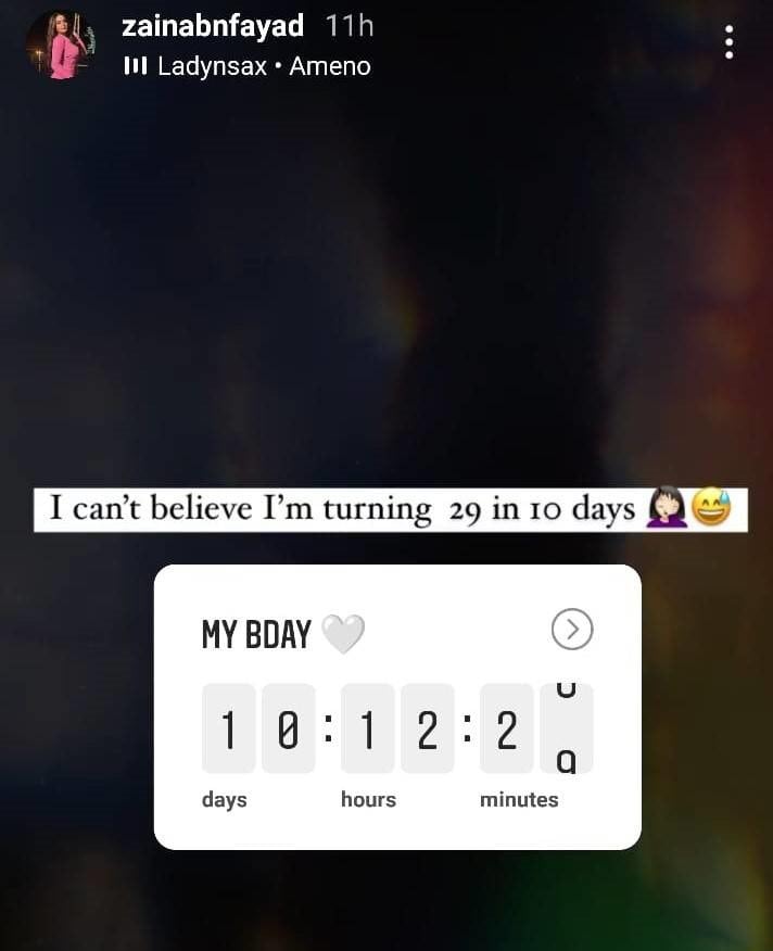 ابنة هيفاء وهبي تكشف عن عمرها الحقيقي