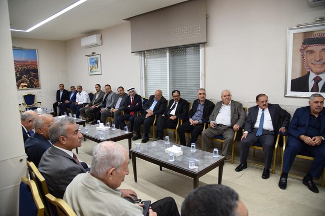 الاستاذ الدكتور محمد المجالي رئيس جامعة الزيتونة الاردنية يقيم مادبة غداء