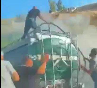 صهريج ماء  ونخوة أردنية  فيديو