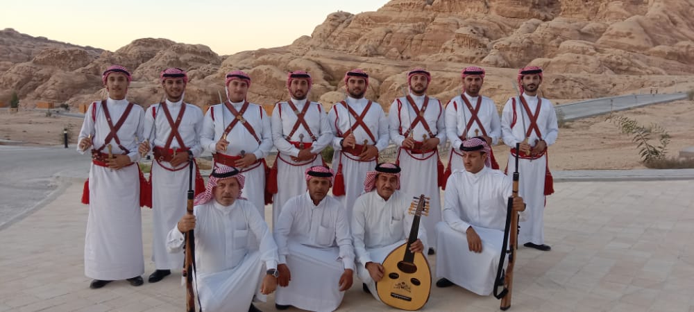 فرقة معان للفنون الشعبية حاضرة في جميع المناسبات