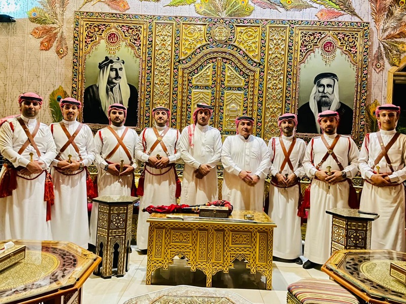 فرقة معان للفنون الشعبية حاضرة في جميع المناسبات
