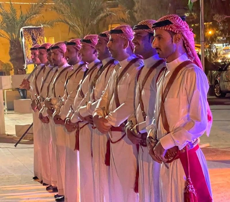 فرقة معان للفنون الشعبية حاضرة في جميع المناسبات