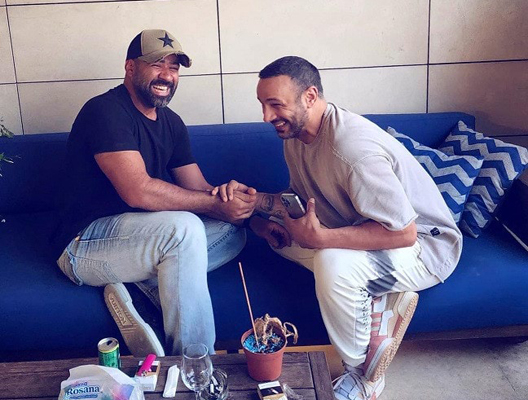 محمد عطية وبشار الشطي يلتقيان بعد 20 عاما