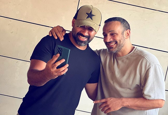 محمد عطية وبشار الشطي يلتقيان بعد 20 عاما