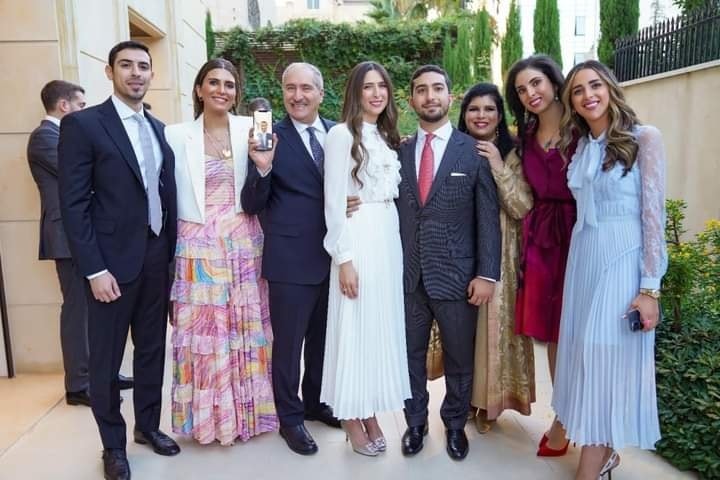 الأميرة سمية تعلن خطبة طارق ناصر جودة - صور