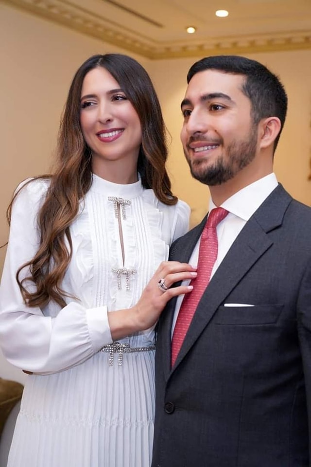 الأميرة سمية تعلن خطبة طارق ناصر جودة - صور