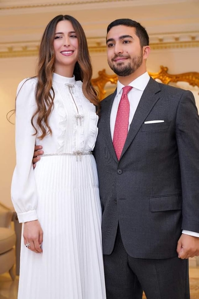 الأميرة سمية تعلن خطبة طارق ناصر جودة - صور