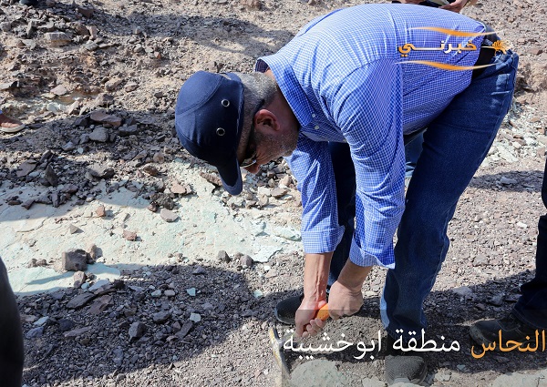 خامات النحاس والذهب بالأردن بعدسة خبرني