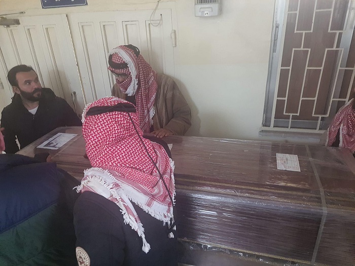 بالصور.. وصول جثمان الفنان طلفاح للطب الشرعي بالأردن