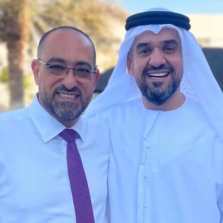 عقد قران الفنان الإماراتي حسين الجسمي - صور 