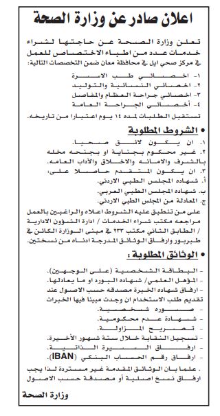 مؤسسات حكومية أردنية تعلن عن وظائف شاغرة - تفاصيل