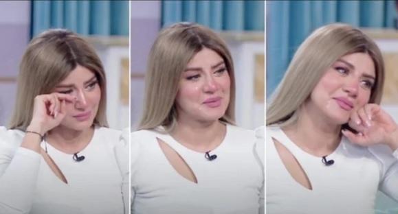 بالفيديو مذيعة مصرية تنهار على الهواء 