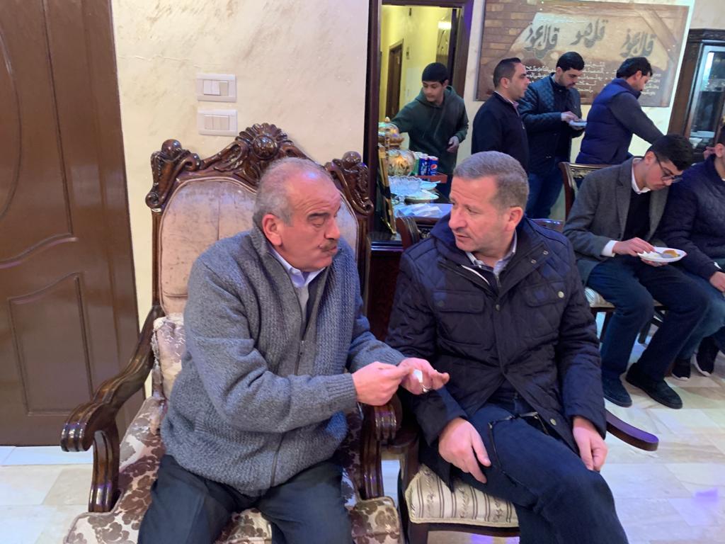 المختار محمد السالم العبداللات يستقبل مهنئيه