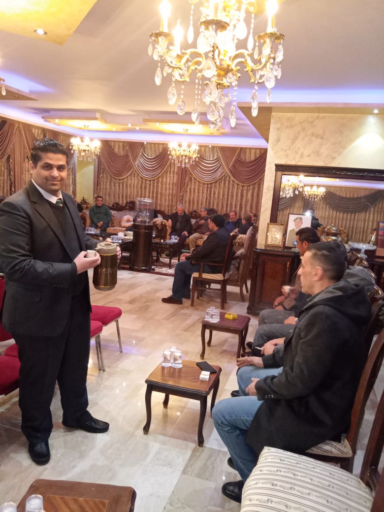 المختار محمد السالم العبداللات يستقبل مهنئيه