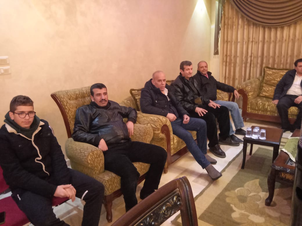 المختار محمد السالم العبداللات يستقبل مهنئيه