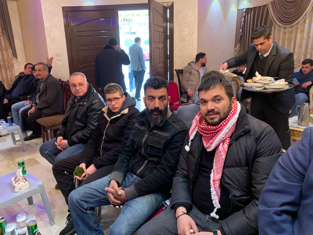 المختار محمد السالم العبداللات يستقبل مهنئيه