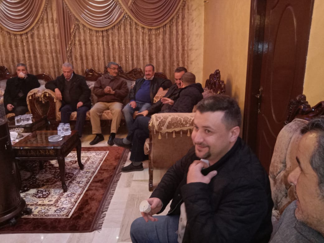 المختار محمد السالم العبداللات يستقبل مهنئيه