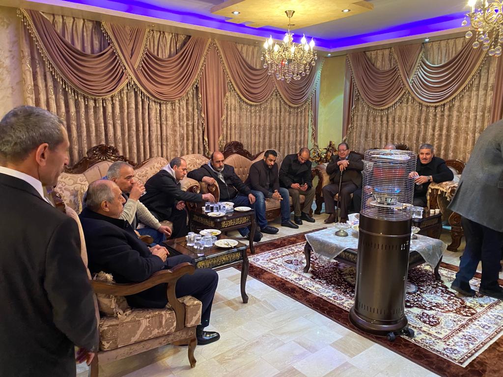 المختار محمد السالم العبداللات يستقبل مهنئيه