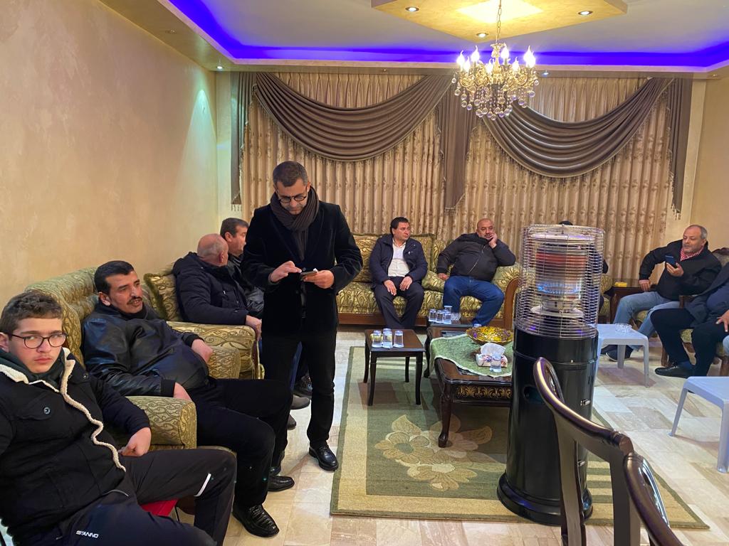 المختار محمد السالم العبداللات يستقبل مهنئيه