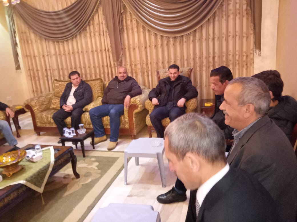 المختار محمد السالم العبداللات يستقبل مهنئيه