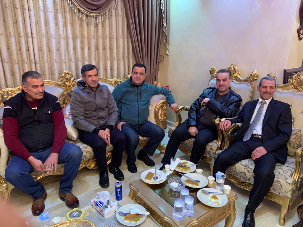 المختار محمد السالم العبداللات يستقبل مهنئيه