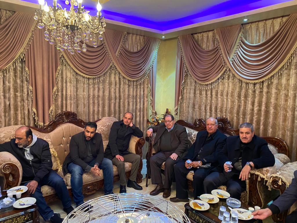 المختار محمد السالم العبداللات يستقبل مهنئيه