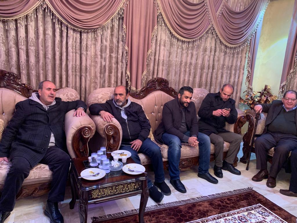 المختار محمد السالم العبداللات يستقبل مهنئيه