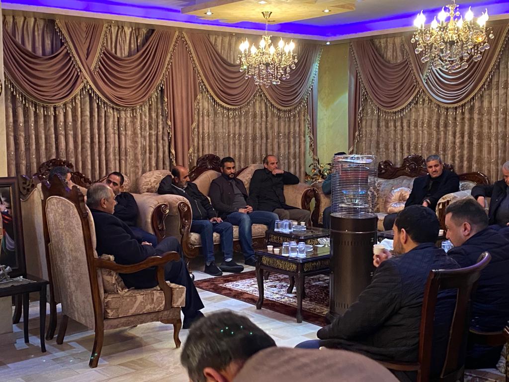 المختار محمد السالم العبداللات يستقبل مهنئيه