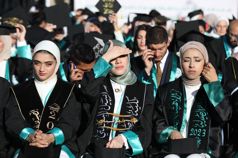 حفل تخريج الفوج السابع والعشرين في جامعة الزيتونة الاردنية - صور 