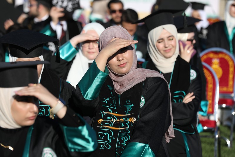 حفل تخريج الفوج السابع والعشرين في جامعة الزيتونة الاردنية - صور 