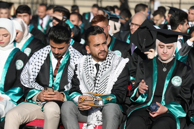 حفل تخريج الفوج السابع والعشرين في جامعة الزيتونة الاردنية - صور 