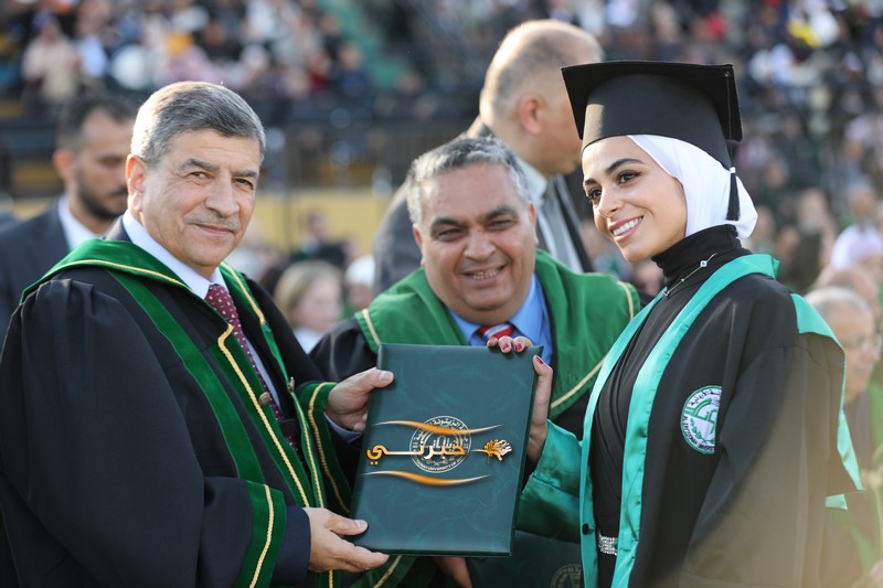 حفل تخريج الفوج السابع والعشرين في جامعة الزيتونة الاردنية - صور 
