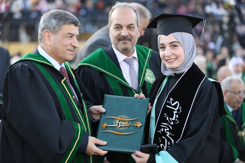 حفل تخريج الفوج السابع والعشرين في جامعة الزيتونة الاردنية - صور 