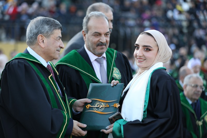 حفل تخريج الفوج السابع والعشرين في جامعة الزيتونة الاردنية - صور 