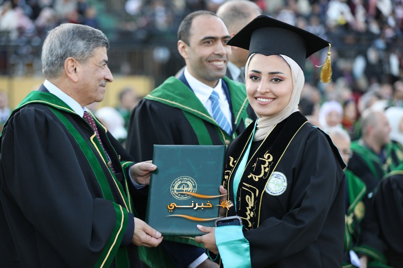 حفل تخريج الفوج السابع والعشرين في جامعة الزيتونة الاردنية - صور 