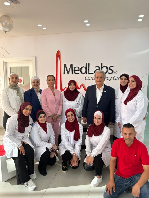 مختبرات مدلاب تنقل فرعها في العقبة إلى موقع جديد بحفل افتتاحي