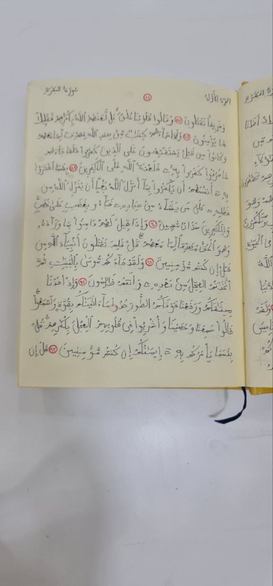 أردني أتم كتابة القرآن بخط يده - صور وفيديو