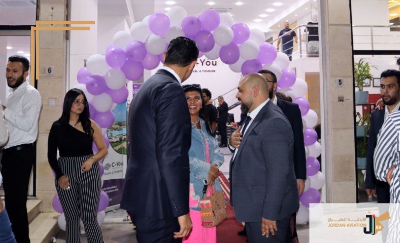 الاردنية للطيران ترعى افتتاح شركة نراك للسياحة و السفر و الحج و العمرة  