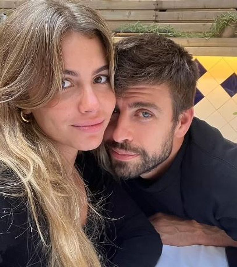 بيكيه مع حبيبته الجديدة في منزل شاكيرا (صور)