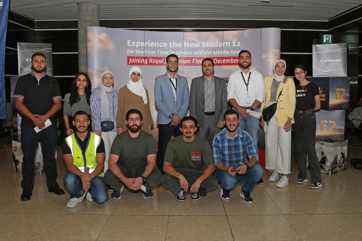 الملكية الأردنية تُتيح تجربة سفر على طائرة امبراير E195-E2 الحديثة