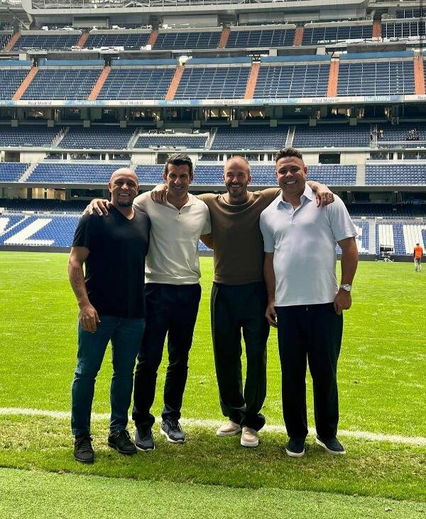 صورة.. فيجو يثير حيرة جماهير ريال مدريد