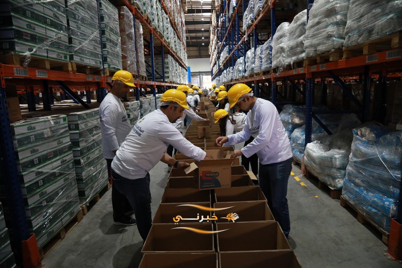 مساعدات من (تكية أم علي) إلى غزة - صور