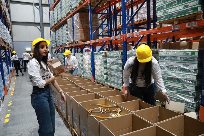 مساعدات من (تكية أم علي) إلى غزة - صور